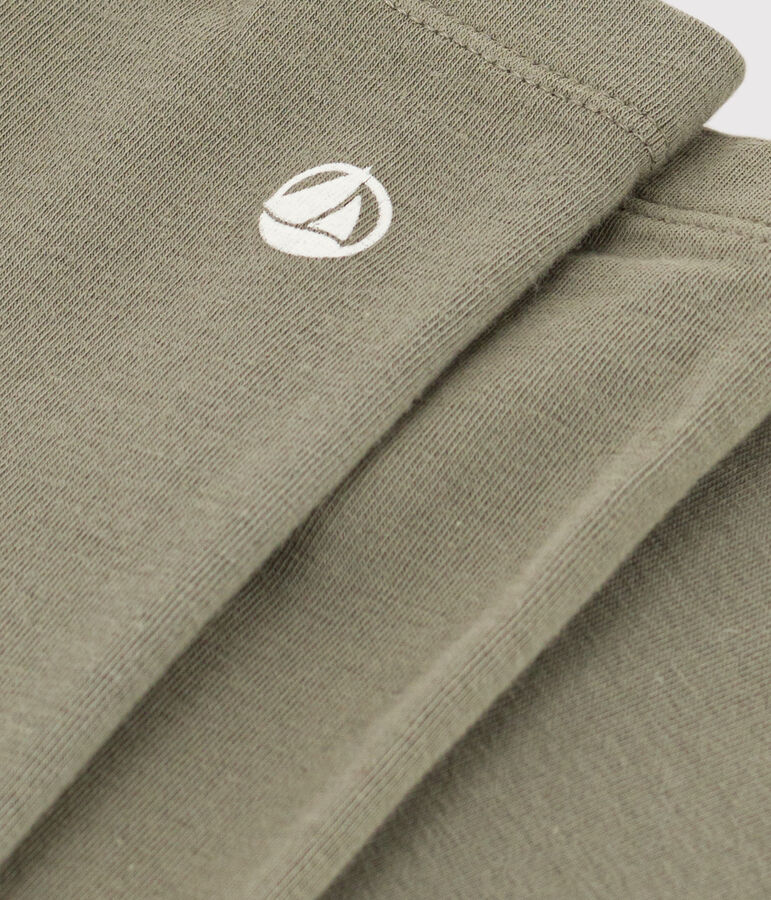 Leggings de punto y elastano para ni&ntilde;a verde