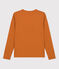 Camiseta de algodón Le Droit con cuello de pico para mujer marron ECUREUIL