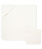 Capa cuadrada de baño y peluche de BE de túbico blanco MARSHMALLOW/blanco MULTICO