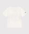 Camiseta infantil Monsieur Madame de algodón blanco MARSHMALLOW