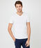 Camiseta manga corta de cuello pico para hombre blanco ECUME