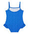 Bañador de niña con lunares azul PERSE/blanco MARSHMALLOW