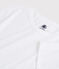 Camiseta de algodón Sea Island para mujer blanco MARSHMALLOW