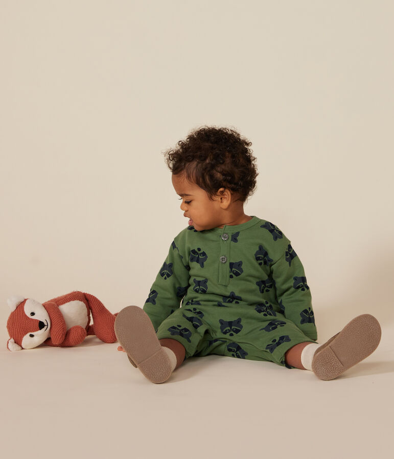 Mono largo de felpa para beb&eacute; PALMERAIE/ MULTICO