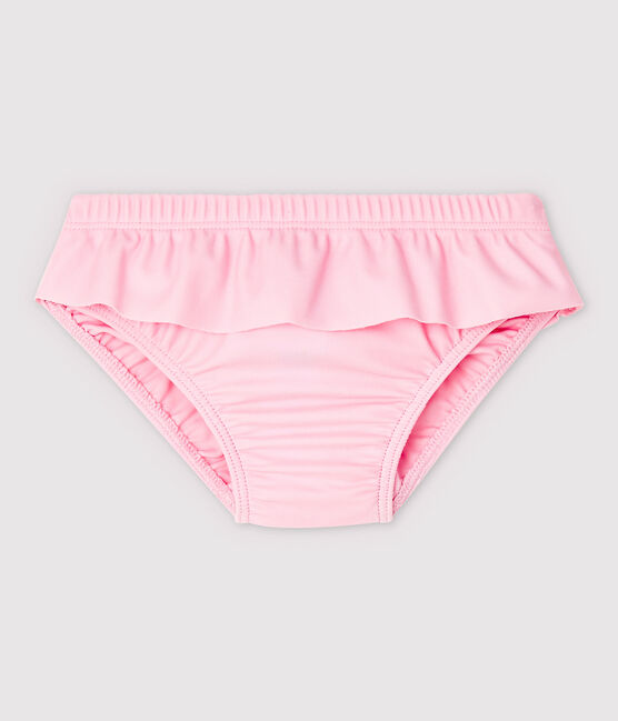 Braguita de biquini eco-sostenible de bebé niña rosa MINOIS