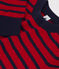 Jersey de lana y algodón con rayas marineras para mujer rojo TERKUIT/ SMOKING