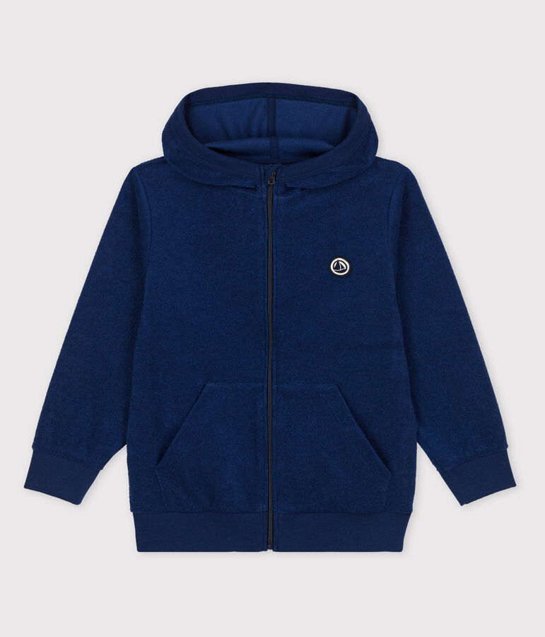 Sudadera con capucha para ni&ntilde;o/ni&ntilde;a azul