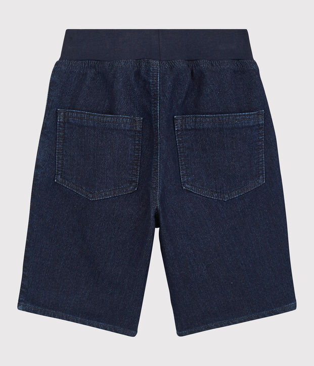 Bermudas vaqueras de ni&ntilde;o azul