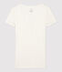 Camiseta de canalé ligero de mujer