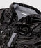 Impermeable de charol emblemático para mujer negro NOIR