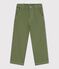 Pantalón carpenter infantil de algodón verde OLIVINE