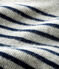 Jersey de cachemira para bebé niño gris BELUGA/azul SMOKING