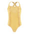 Traje de baño 1 pieza para niña amarillo BAMBOO/blanco MARSHMALLOW