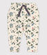 Pantalón de felpa con estampado para bebé