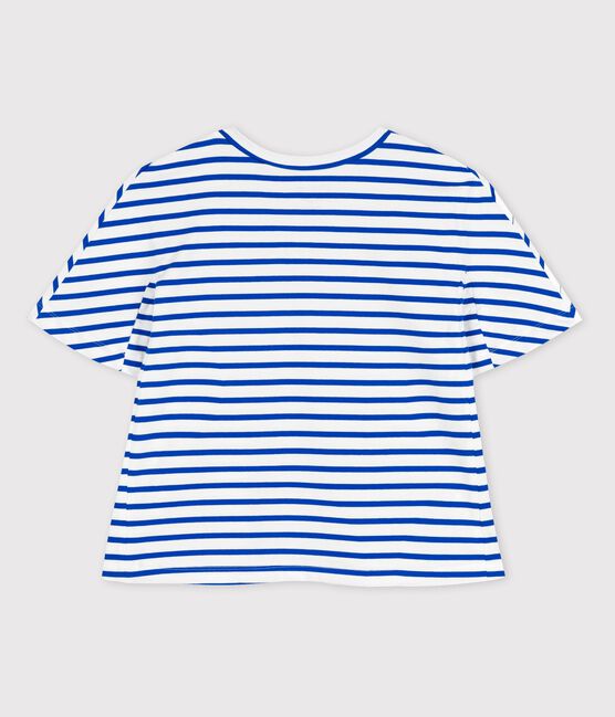 Marinera reedición Hyères de mujer blanco ECUME/azul DELFT