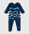 Dors bien en velours bébé azul INCOGNITO