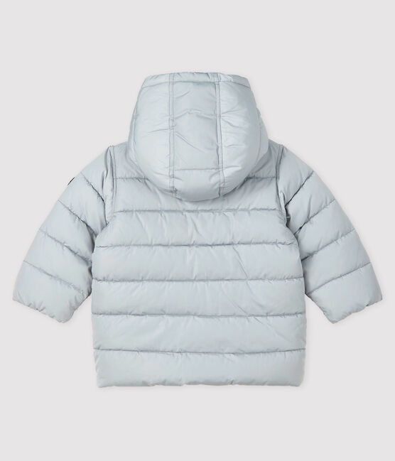 Plumón acolchado para bebé niño gris GRIS CLAIR