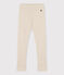 «Leggings» de algodón de niña beige MONTELIMAR CHINE