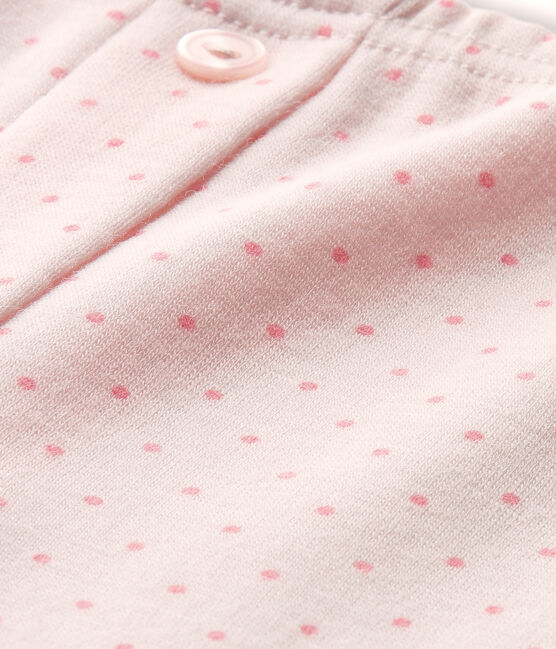 Legging de lana y algodón para niña rosa VIENNE/rosa GRETEL