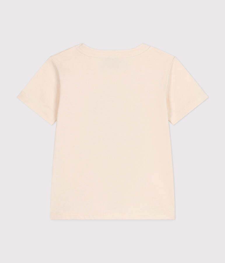 Camiseta de manga corta de punto fino para ni&ntilde;o crudo AVALANCHE