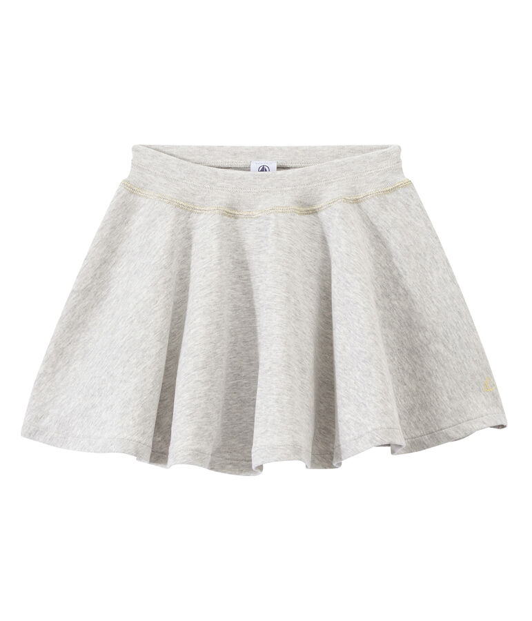 Falta patinadora chica gris