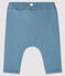 Pantalón de túbico acolchado para bebé gris TEMPETE