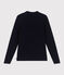 Jersey marinero de algodón liso para mujer azul SMOKING
