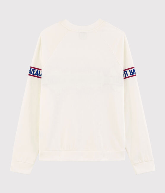 Sudadera de felpa ligera de mujer blanco MARSHMALLOW