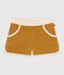 Shorts de rizo para niña amarillo ISTRE