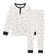 Pijama de terciopelo para niño pequeño