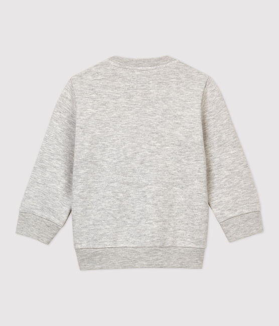 Sudadera de muletón de bebé. gris BELUGA CHINE