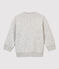 Sudadera de muletón de bebé. gris BELUGA CHINE