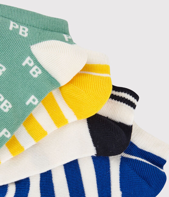 Lote de 5 pares de calcetines cortos de niño variante 1