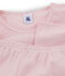 Pijama de punto para niña rosa CHARME/blanco MARSHMALLOW