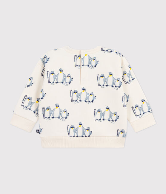 Sudadera de algodón con estampado de pingüinos para bebé MILK/ MULTICO