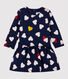 Vestido acolchado de bebé.