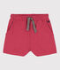Shorts de punto flameado para niña