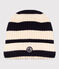 Gorro infantil de punto tricotado con forro polar marinero azul SMOKING/ AVALANCHE