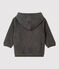 Sudadera de tejido polar de bebé. gris SUBWAY CHINE