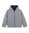Cortavientos cálido y reversible infantil unisex azul SMOKING