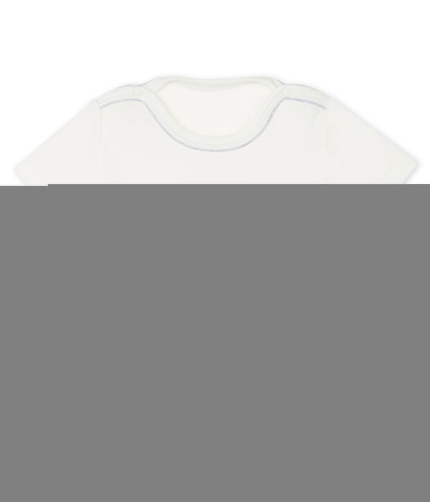 Tee shirt manches courtes b&eacute;b&eacute; gar&ccedil;on blanco