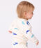 Conjunto de sudadera y pantalón para bebé de algodón con estampado de ballena MILK/ MULTICO