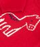 Jersey de punto tricotado de lana y algodón con estampado de caballo para bebé rojo TERKUIT/ AVALANCHE
