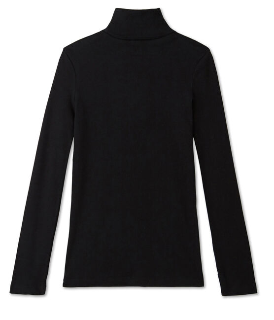 Sous pull femme uni negro NOIR