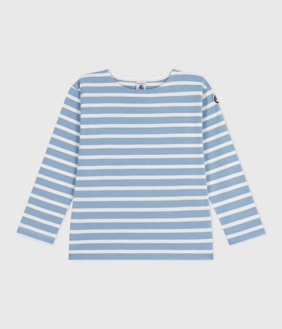 Marinera infantil de algodón azul ADRIATIC/ MILK