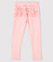 «Leggings» estampados para bebé niña rosa MINOIS/blanco MARSHMALLOW