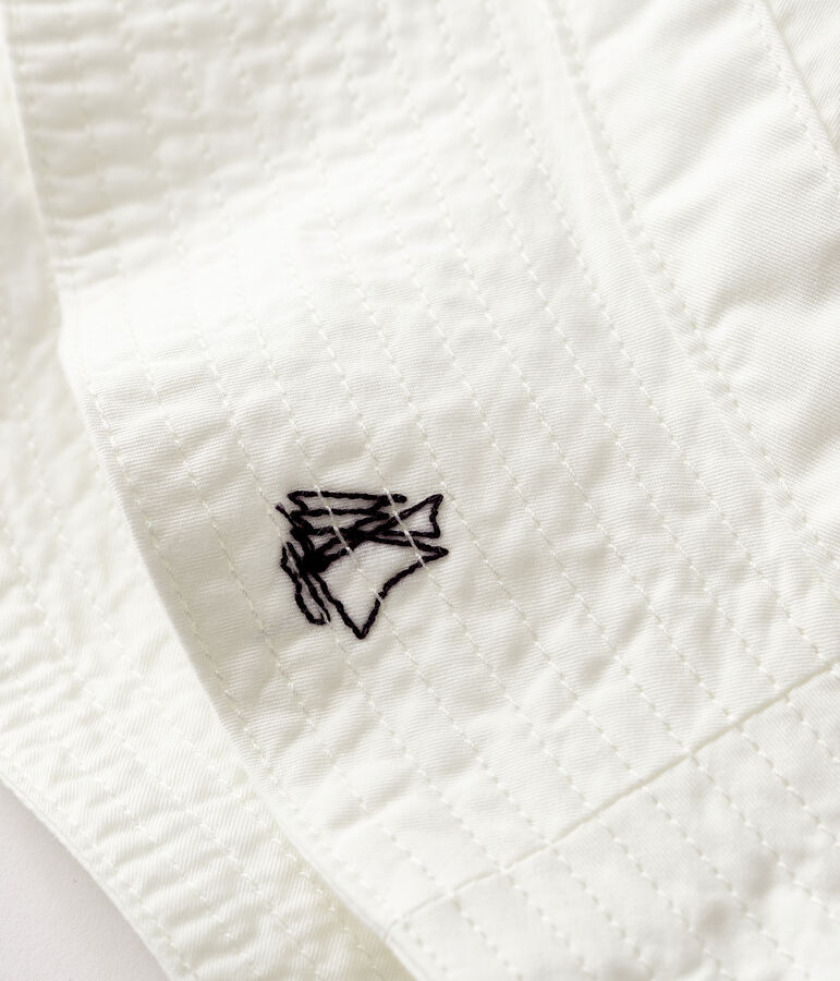 Bob de sarga para beb&eacute;. blanco MARSHMALLOW