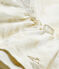Vestido bebé niña en satén estampado blanco MARSHMALLOW/blanco MULTICO