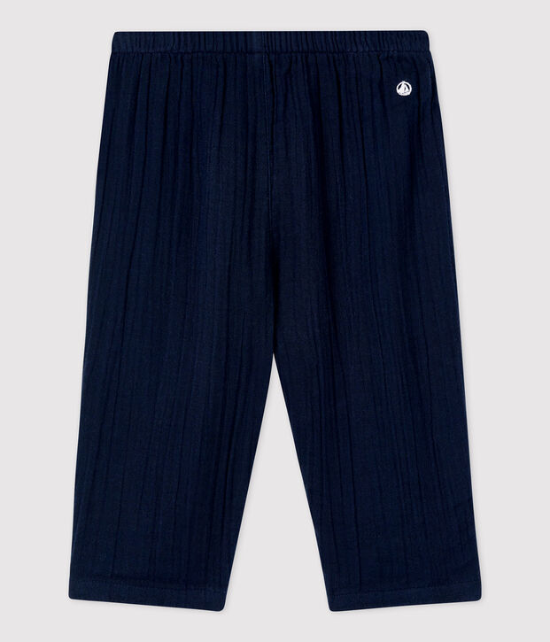 Pantal&oacute;n de gasa de algod&oacute;n ecol&oacute;gico para beb&eacute; SMOKING