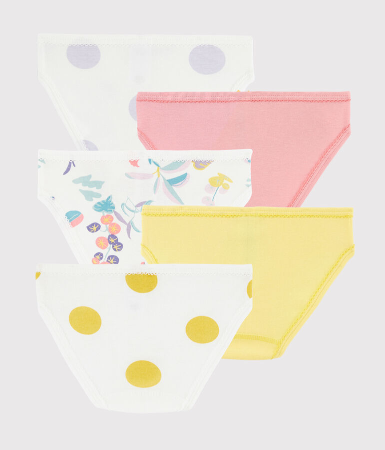 Juego de 5 braguitas con estampado de jungla para ni&ntilde;a variante 1